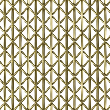 Mesh metallico decorativo